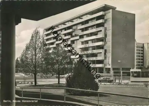 Berlin - Hansaviertel - Hochhaus - Foto-Ansichtskarte - Verlag Kunst und Bild Berlin
