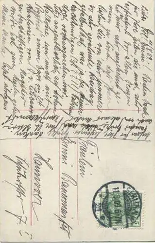 Junge Frau - Portrait - Foto-Ansichtskarte