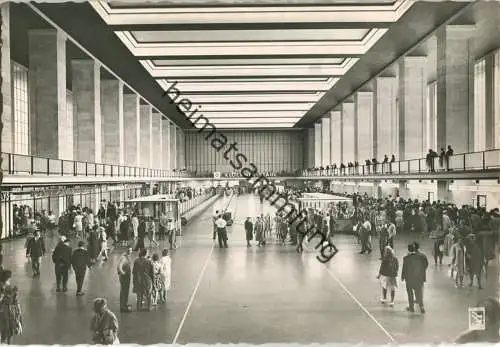 Berlin-Tempelhof - Flughafen - Flughalle - Foto-Ansichtskarte - Verlag Klinke & Co. Berlin