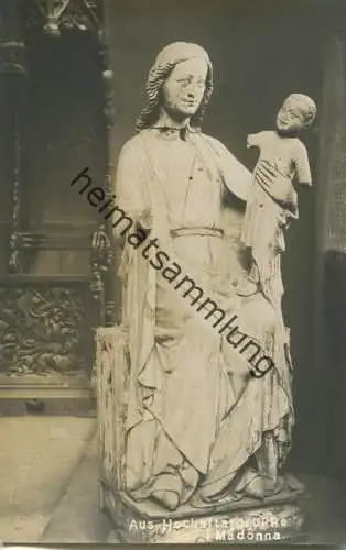 Kloster Maulbronn - Madonna - Foto-AK 20er Jahre