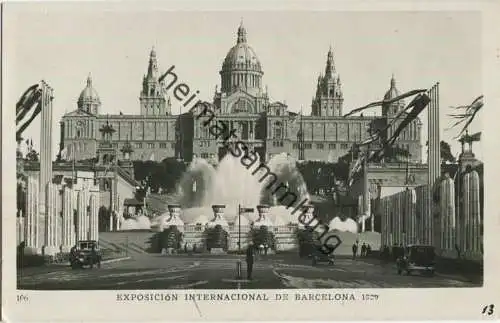 Exposicion Internacional de Barcelona 1929 - Palacio Nacional - Foto-AK