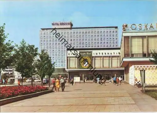 Berlin - Interhotel Berolina und Kino International - VEB Bild und Heimat Reichenbach