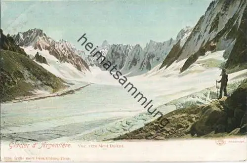 Argentière - le Glacier - Verlag Wehrli frères Zürich