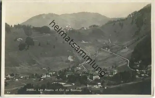 Les Avants  - Col de Sonloup - Foto-Ansichtskarte - Verlag Societe Graphique Neuchatel