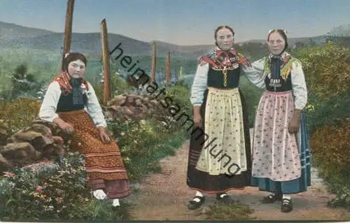 Deutschland - Trachten aus dem Odenwald - Verlag J. Ehrhardt & Co. Bensheim