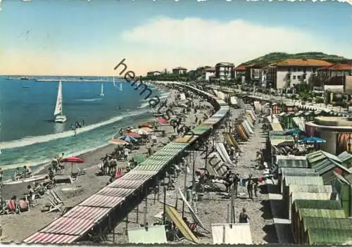 Cattolica - Spiaggia - Strand - gel. 1957