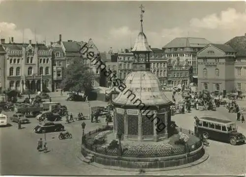 Wismar - Marktplatz - Foto-AK Grossformat