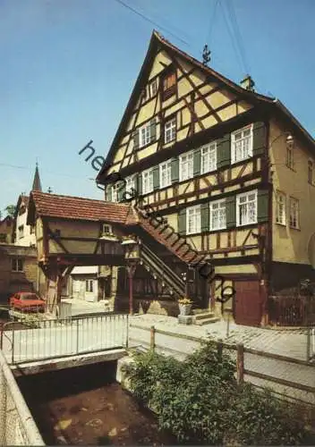 Tübingen - Nonnenhaus - AK Grossformat