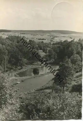 Grünberg (Hessen) - Brunnental - Foto-AK gel. 1955