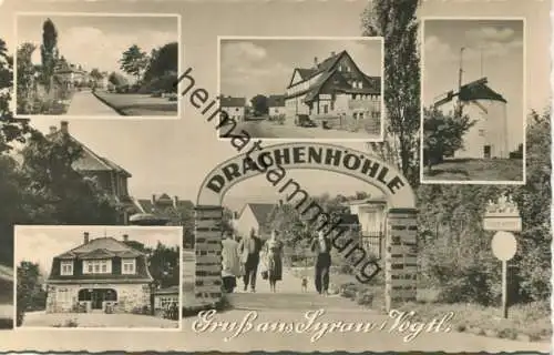 Syrau - Drachenhöhle - Verlag VEB Bild und Heimat Reichenbach 50er Jahre