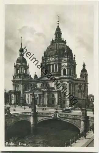 Berlin-Mitte - Dom - Foto-Ansichtskarte