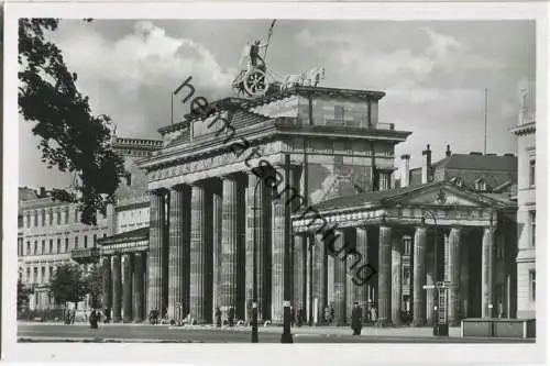 Berlin-Mitte - Brandenburger Tor - Foto-Ansichtskarte