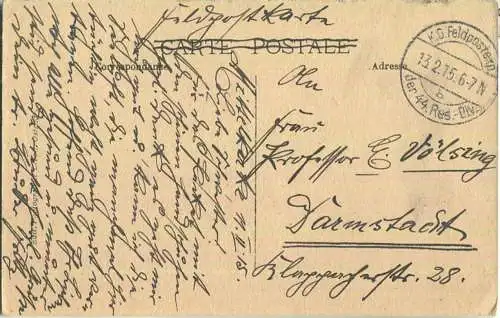 Ostende - Les Bains - Feldpost