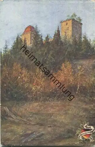 Karlsburg - Burg Kasperk - Bund der Deutschen in Böhmen und Prag - Vignette