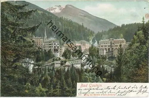 Bad Gastein - Verlag Würthle & Sohn Salzburg