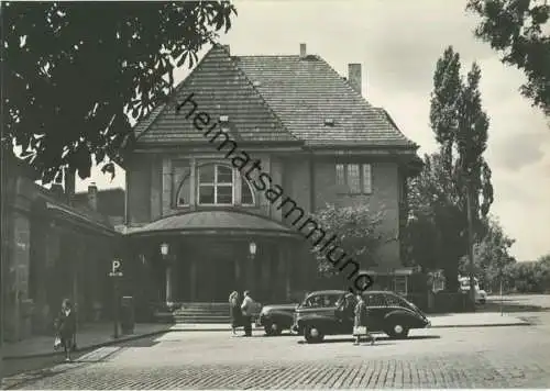 Berlin-Buch - Bahnhof - Foto-Ansichtskarte - Verlag H. Sander Berlin