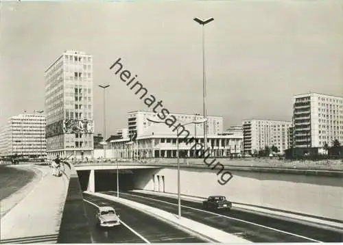Berlin - Autotunnel - Foto-Ansichtskarte - Verlag Verlag H. Sander KG Berlin