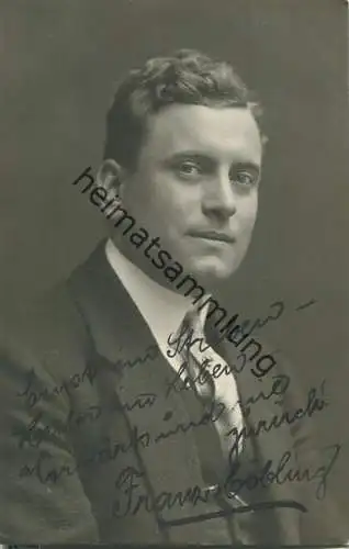 Franz Höbling - Opernsänger - Autogramm - Verlag Ludwig Gutmann Wien