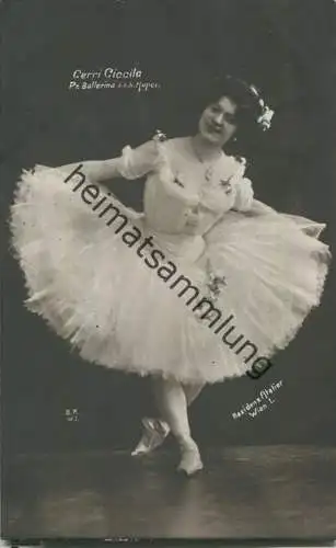 Ciccila Cerri - Österreichische  Primaballerina - Autogramm - Verlag Residenz Atelier Wien