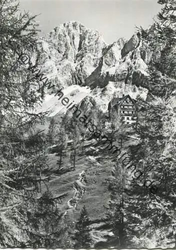 Austriahütte mit Dachstein - Foto-AK Grossformat - Verlag Richard Pietsch & Co. KG Wien