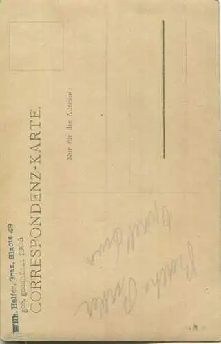 Berta Pirk - Österreichische  Opernsängerin - Autogramm - Verlag Wilh. Helfer Graz 1906