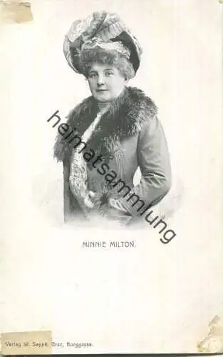 Milli Milton - Opernsängerin - Verlag W. Sappé Graz