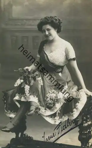 Irene Fidler - Österreichische Opernsängerin - Autogramm