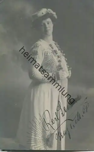 Rosa Loibner - Österreichische Opernsängerin - Autogramm