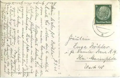 Oberkipsdorf - Gesamtansicht - Verlag F. O. Gräfe Dresden