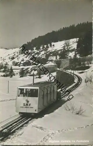 Montana-Vermala - Le Funiculaire - Edition Librairie-Papeterie Centrale Montana