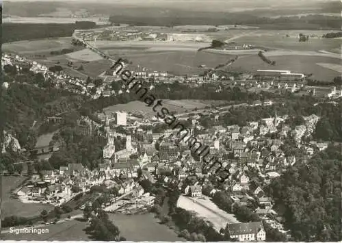 Sigmaringen - Luftbild - Verlag Otto Saible KG Sigmaringen