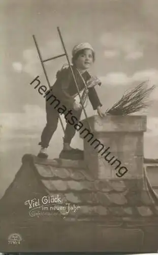 Viel Glück im Neuen Jahr - Schornsteinfeger - Verlag R. & K. L.