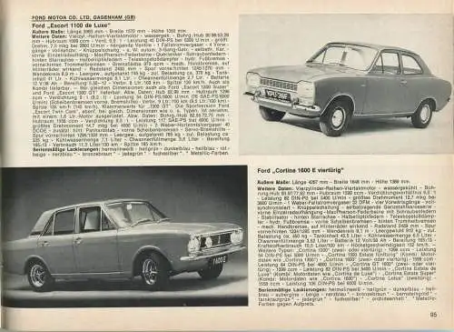 Autosalon in Buchform - Jahresband 1970 - 192 Seiten mit vielen Abbildungen