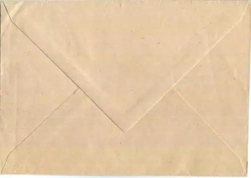 Brief aus (15) Jena vom 07.02.1946 mit 'Gebühr bezahlt' Stempel B1a in rot '8'