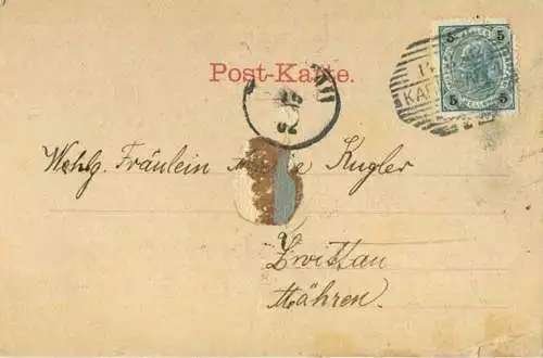 Karlsbad - Kaiserbad - gel. 1902