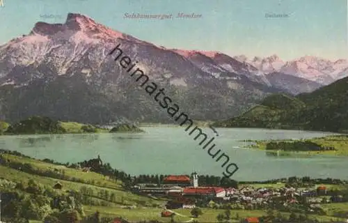 Mondsee - Verlag F. E. Brandt Gmunden 1909 - )gel. 1924