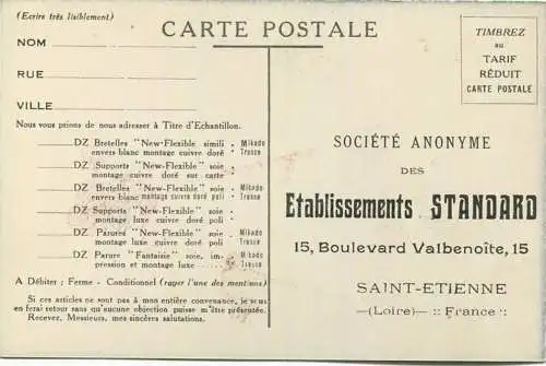 Loire - Saint-Etienne - La Bretelle Parisana - Werbe- und Bestellkarte