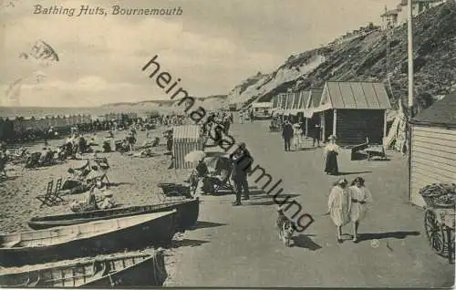 Bournemouth - Bathing Huts gel. 1930