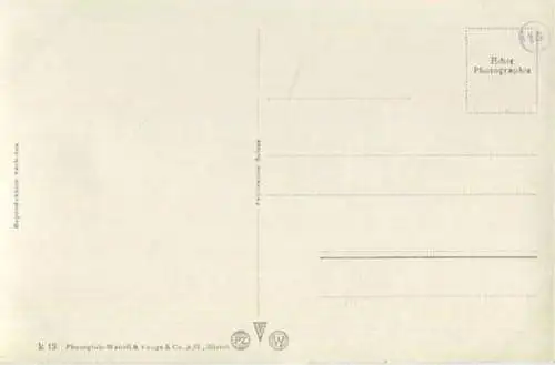 Zürich - Limmat und Sihl - Foto-AK - Verlag Photoglob-Wehrli & Vouga & Co. AG Zürich 30er Jahre