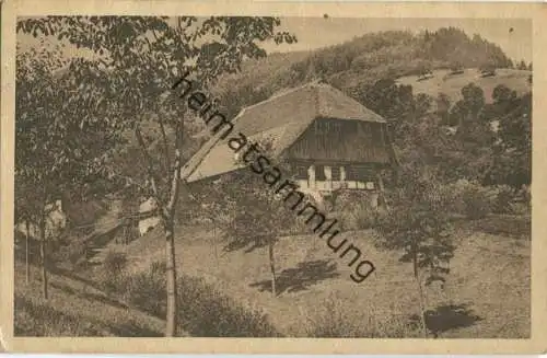Schwarzwaldhaus gel. 1921