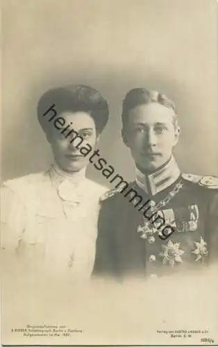 Preussen - Das Kronprinzenpaar - Verlag Gustav Liersch Berlin