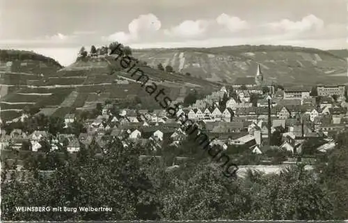 Weinsberg - Foto-AK - Verlag W. Riedel Weinsberg