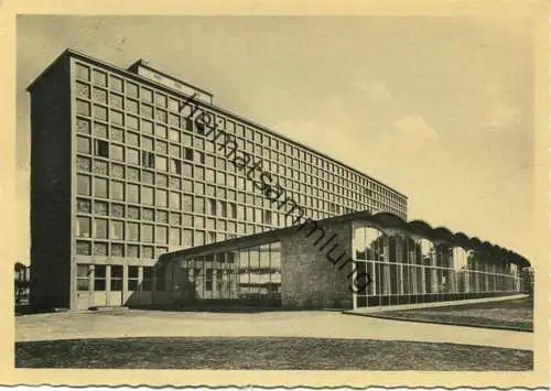 Berlin-Kreuzberg - Eröffnung der Amerika-Gedenkbibliothek - Berliner Zentralbibliothek am 17. September 1954 - AK-Großfo