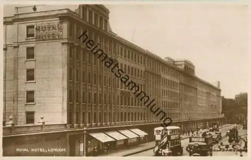 London - Hotel Royal - Foto-AK