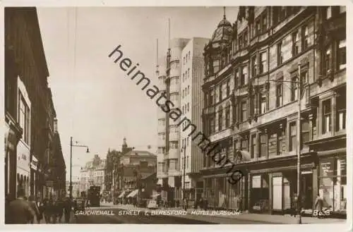 Glasgow - Sauchiehall Street - Beresford Hotel - Foto-AK