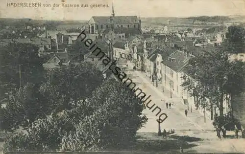 Haderslev - Hadersleben von der Kaserne aus gesehen - Verlag L. Johannsen Hadersleben
