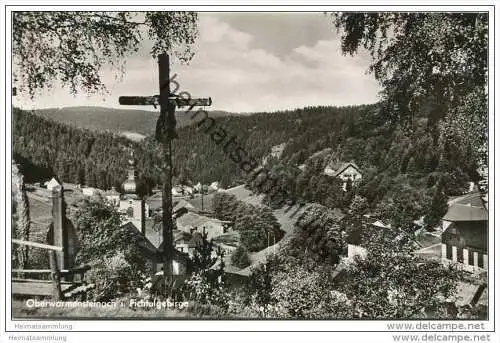 Oberwarmensteinach - Berliner Schullandheim - Foto-AK 50er Jahre