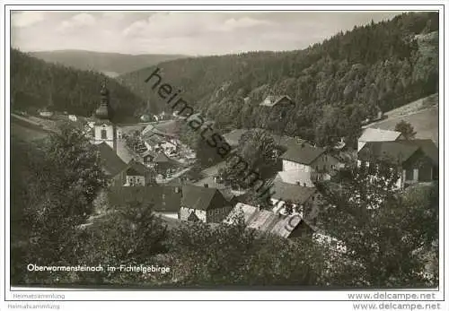 Oberwarmensteinach - Foto-AK 50er Jahre