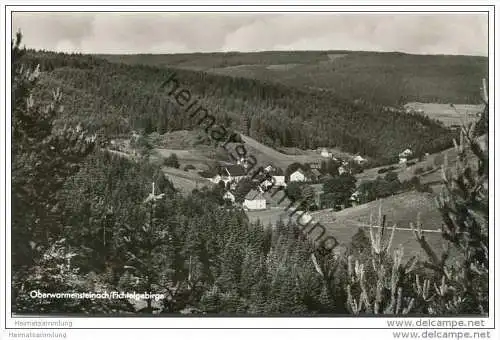 Oberwarmensteinach - Foto-AK 50er Jahre