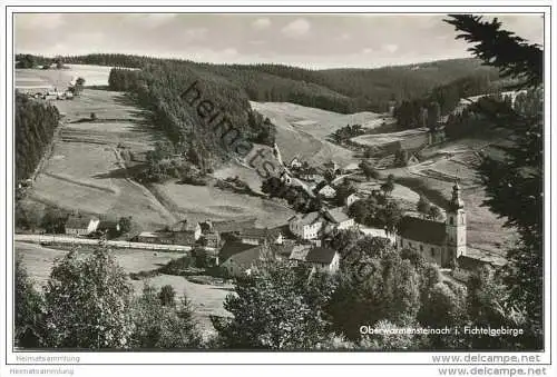 Oberwarmensteinach - Foto-AK 50er Jahre